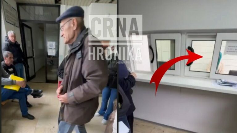 (VIDEO) Prijem pacijenata preko štele na UKC Tuzla: “Puna čekaonica, a ona preko reda”